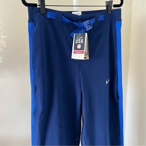 NWT🔖Nike ADV DRI FIT Pants Blue Team USA Medal Ceremony